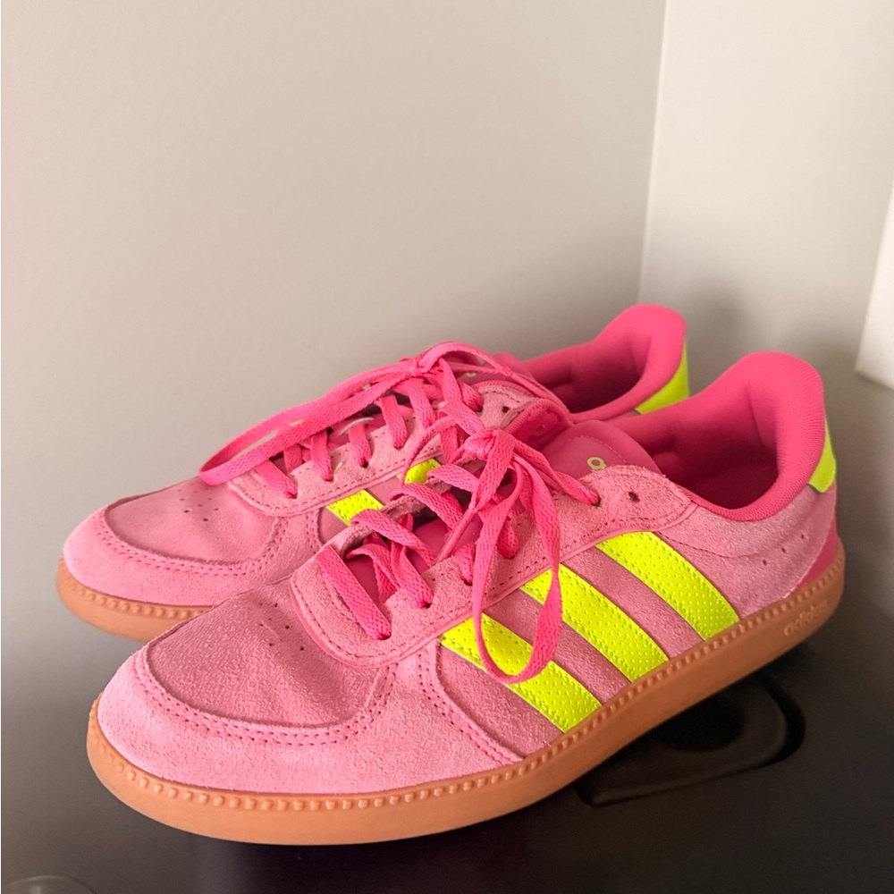 Adidas Vibrant Pink Sneakers